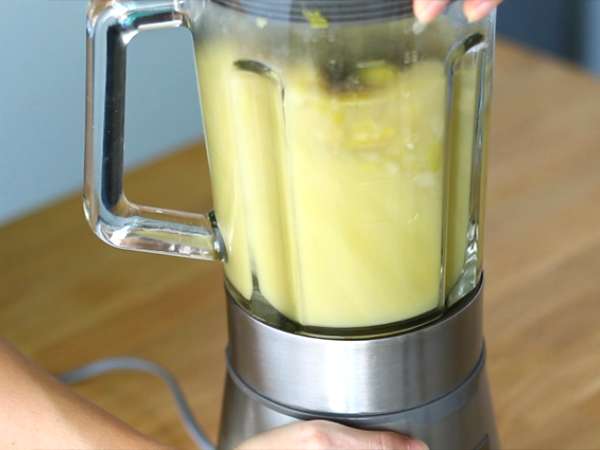 Супа от праз и картофи от бутер тесто - Подготовка стъпка 4