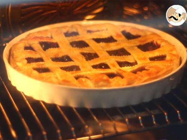 Тарт от бутер тесто с череши - Подготовка стъпка 6