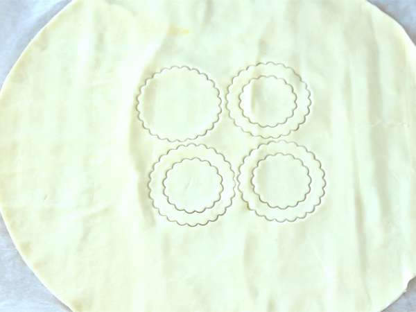 Малини и маскарпоне vol au vents - Подготовка стъпка 1