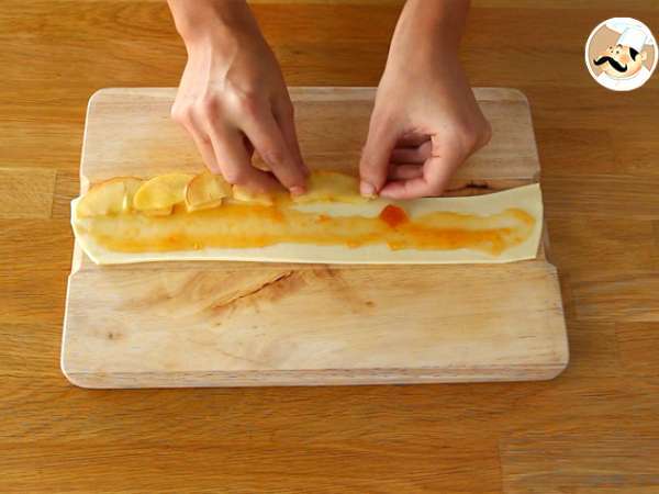 Тарталети с ябълкови цветя - Подготовка стъпка 3