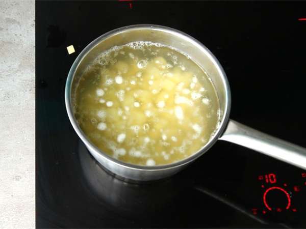 Ябълки на херцогинята (инструкции стъпка по стъпка) - Подготовка стъпка 1