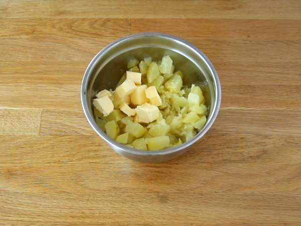 Ябълки на херцогинята (инструкции стъпка по стъпка) - Подготовка стъпка 2