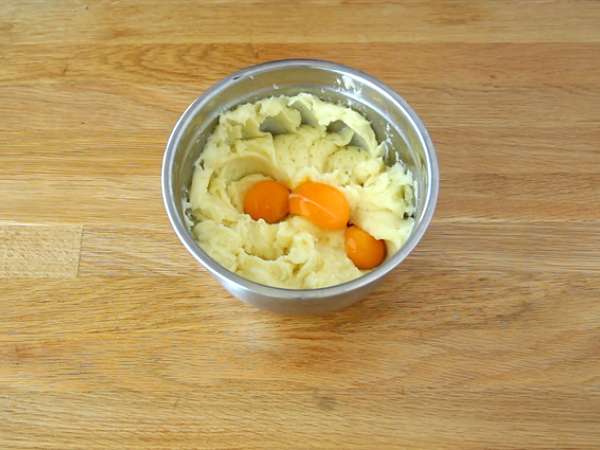 Ябълки на херцогинята (инструкции стъпка по стъпка) - Подготовка стъпка 3