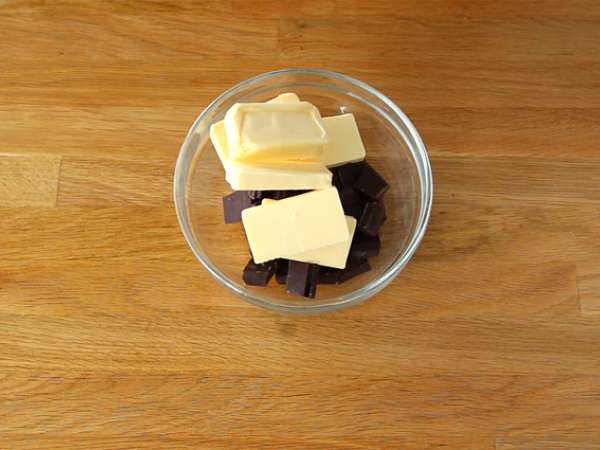 Лесен шоколадов марциз - Подготовка стъпка 2