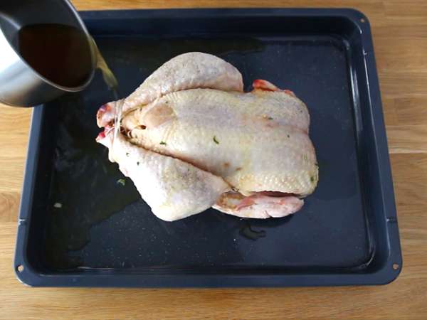 Традиционен капон с кестени - Подготовка стъпка 3