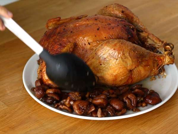 Традиционен капон с кестени - Подготовка стъпка 6