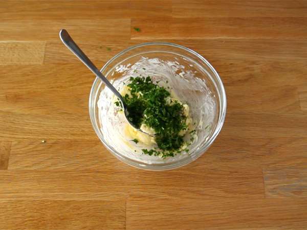 Beurre maître d'hôtel (бързо и лесно) - Подготовка стъпка 1