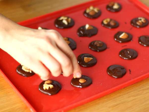 Просяци, шоколади със сушени плодове - Подготовка стъпка 2