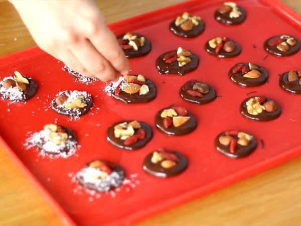 Просяци, шоколади със сушени плодове - Подготовка стъпка 3