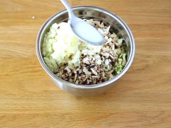 Banh Bao, малки кифлички на пара - Подготовка стъпка 3