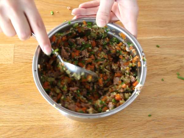 Banh Bao, малки кифлички на пара - Подготовка стъпка 7