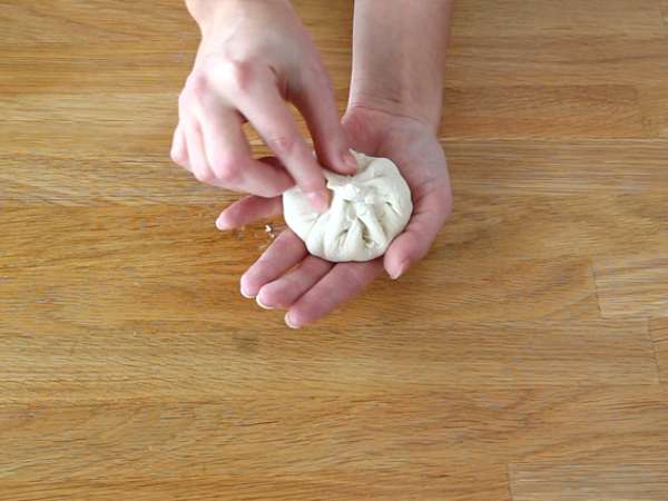 Banh Bao, малки кифлички на пара - Подготовка стъпка 10