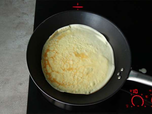 Crêpes Suzette, традиционната рецепта - Подготовка стъпка 6