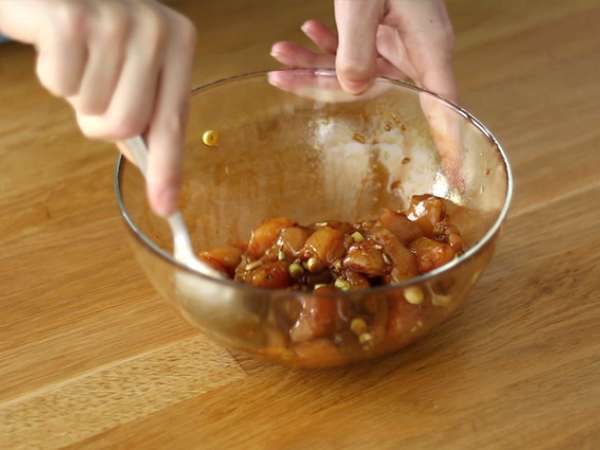 Пилешко с джинджифил и лимонова трева - Подготовка стъпка 2