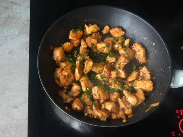 Пилешко с джинджифил и лимонова трева - Подготовка стъпка 4