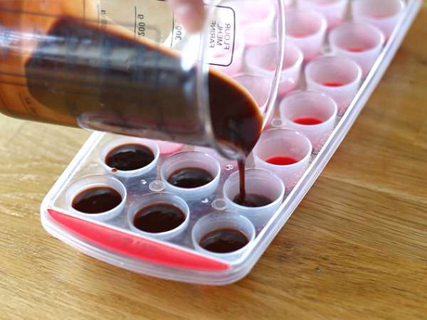 Двойно ароматизирана торта с шоколад и ванилия с шоколадов център - Подготовка стъпка 2