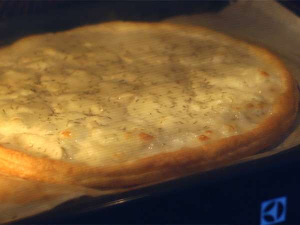 Тарт от бутер тесто с йерусалимски артишок - Подготовка стъпка 4