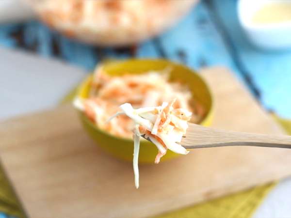 американска салата coleslaw (салата от зеле и моркови) - Подготовка стъпка 5