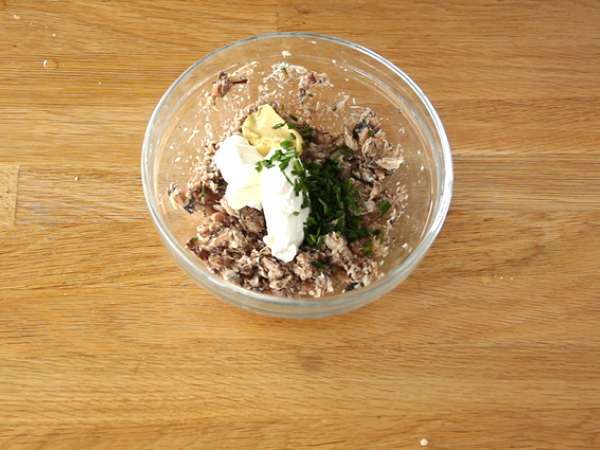 Бързи и лесни рилети от сардини - Подготовка стъпка 3