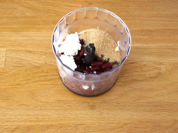 Фондант от шоколад и червен боб - без глутен / без лактоза - Подготовка стъпка 1