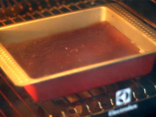 Фондант от шоколад и червен боб - без глутен / без лактоза - Подготовка стъпка 4