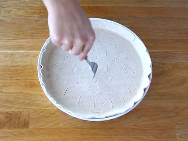 Киш с яйца и шунка - Подготовка стъпка 1