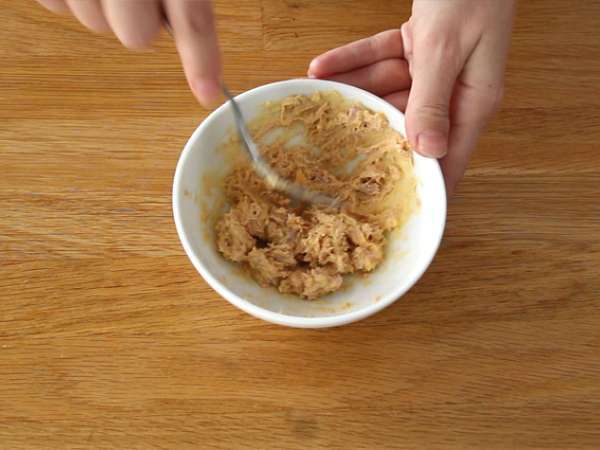 Яйца Mimosa, налични в 4 варианта - Подготовка стъпка 7