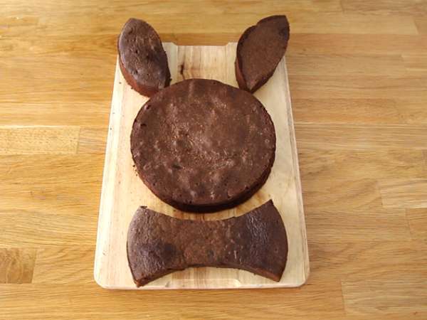 Торта със зайци - Подготовка стъпка 7