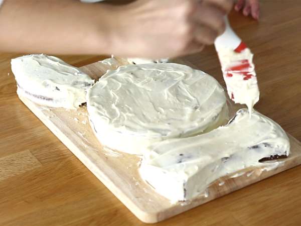 Торта със зайци - Подготовка стъпка 8