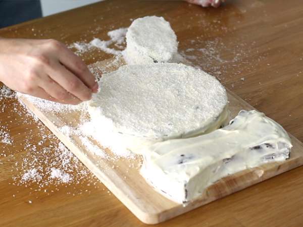 Торта със зайци - Подготовка стъпка 9