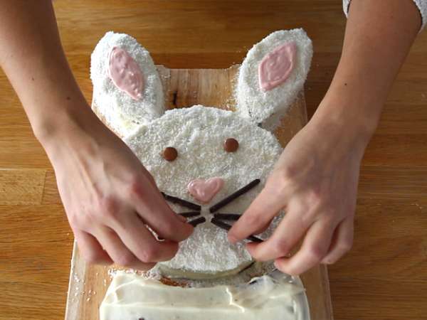 Торта със зайци - Подготовка стъпка 11