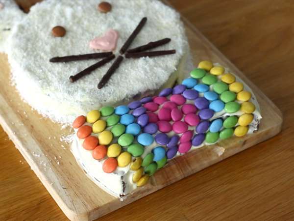 Торта със зайци - Подготовка стъпка 12