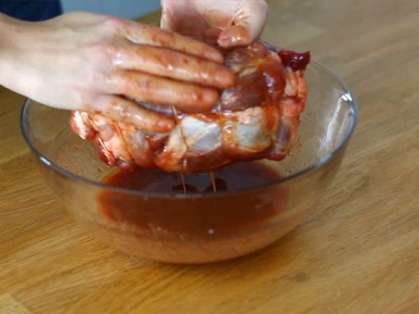 Свинско месо, американски стил - Подготовка стъпка 2