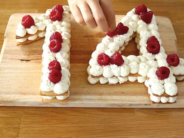 Номер торта - Подготовка стъпка 10