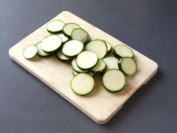 Прост гратен от тиквички - Подготовка стъпка 1