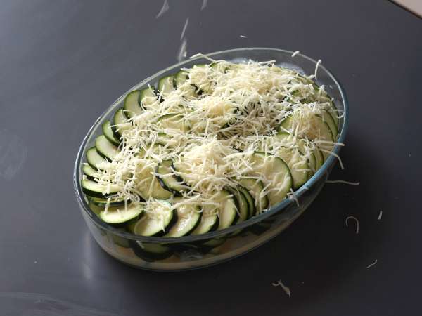 Прост гратен от тиквички - Подготовка стъпка 3