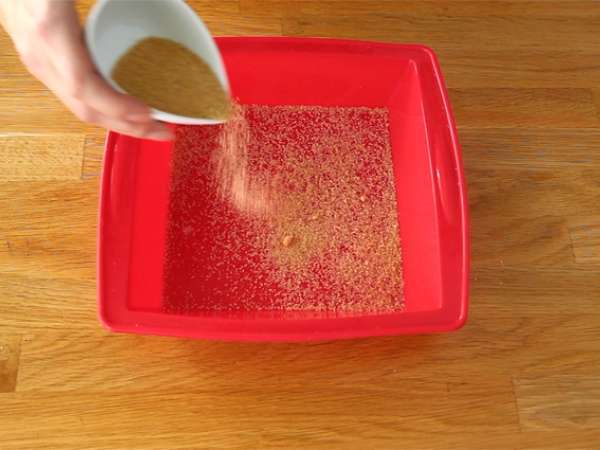 Торта с ревен обърнат надолу - Подготовка стъпка 2