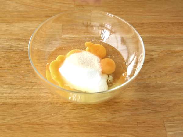 Торта с ревен обърнат надолу - Подготовка стъпка 4