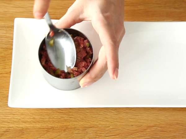 Говежда пържола тартар - Подготовка стъпка 3