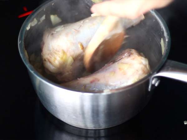 Конфит от агнешки мишки с мед и мащерка - Подготовка стъпка 2