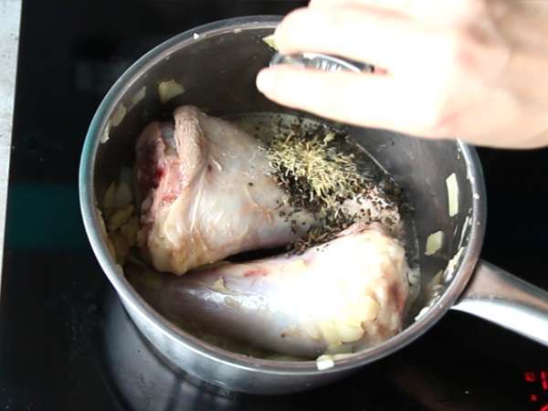 Конфит от агнешки мишки с мед и мащерка - Подготовка стъпка 3