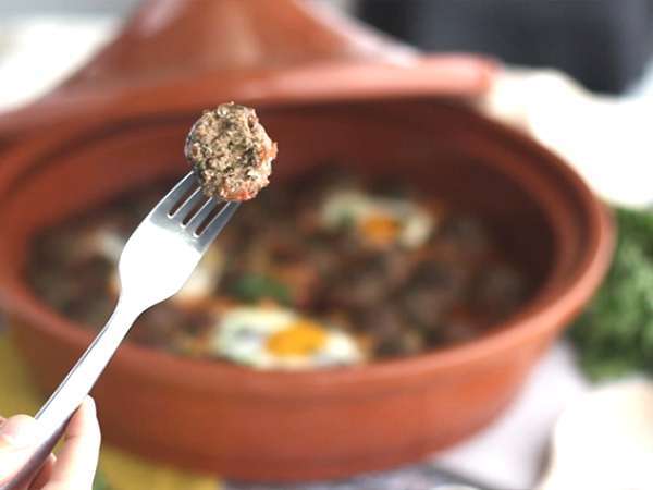 Тажин от кефта (кюфтета от мляно месо с подправки и билки) - Подготовка стъпка 8