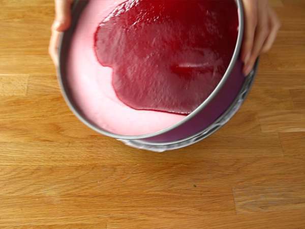 Бавароа с бял шоколад и малини (стъпки и видео) - Подготовка стъпка 13