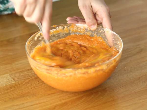 Сладки картофи и кокосова торта с фондан - Подготовка стъпка 4