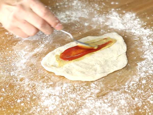 Spiro кучета, домашно приготвени хот-дог - Подготовка стъпка 4