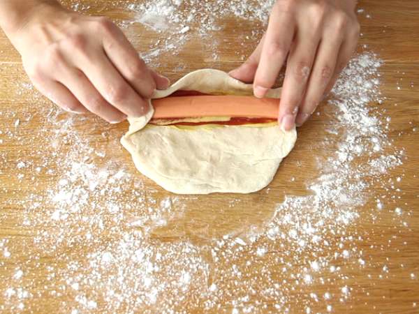 Spiro кучета, домашно приготвени хот-дог - Подготовка стъпка 5