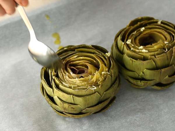 Печени артишоци - Подготовка стъпка 6