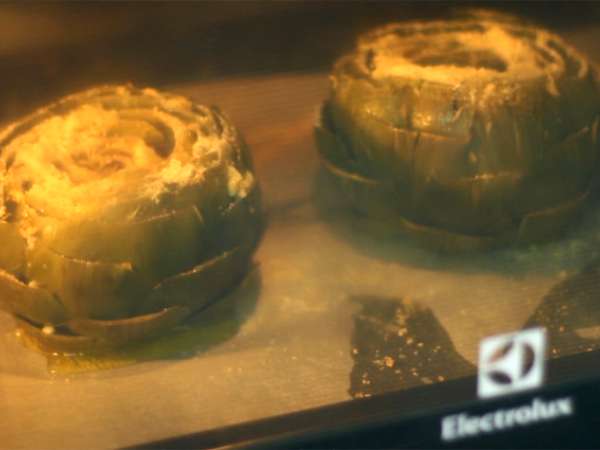 Печени артишоци - Подготовка стъпка 8