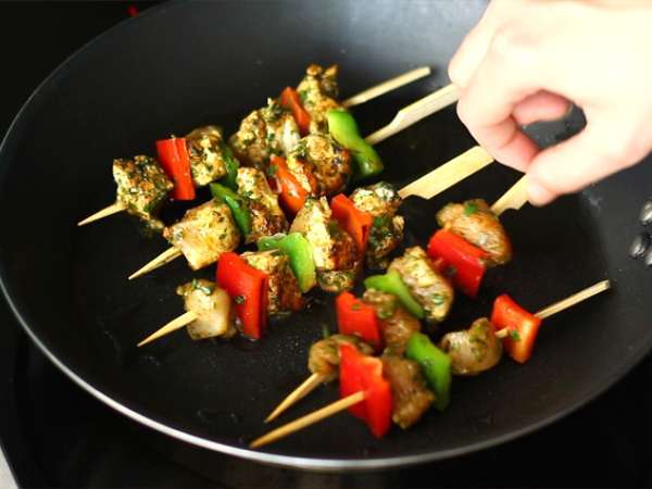 Кебап от пилешко месо и пипер - Подготовка стъпка 4