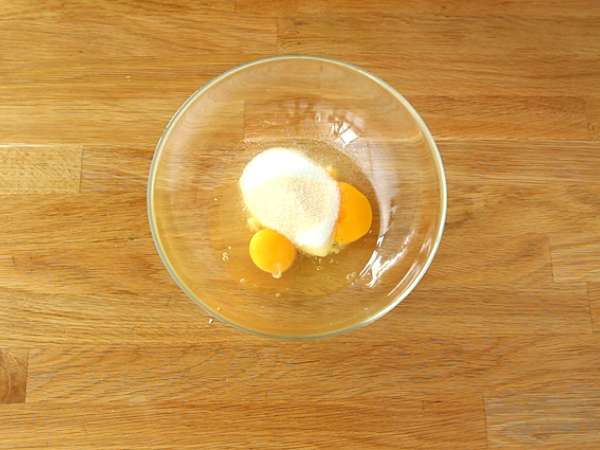 Кайсии и кокосов гратен - Подготовка стъпка 2